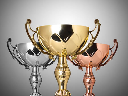 Trofeos para los mejores