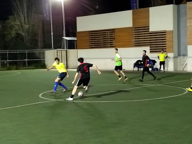 Decimoprimera jornada de la liga de los miércoles césped, primera división (2)