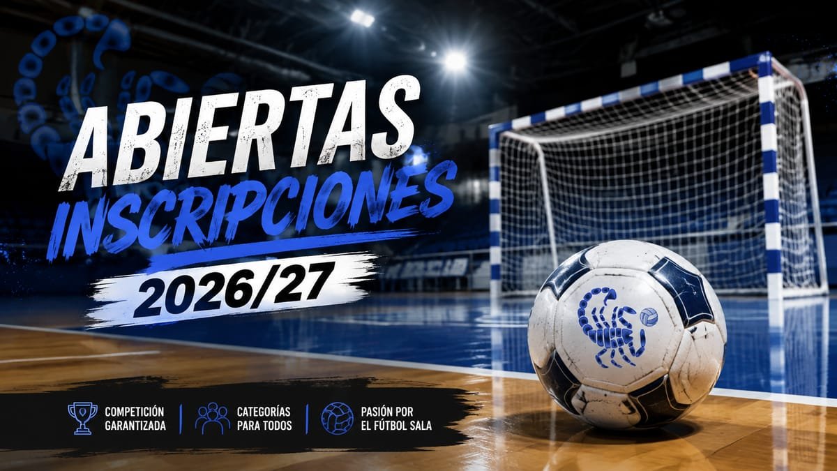 Abiertas las inscripciones para la temporada 2026/27