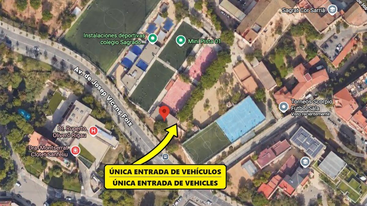 Cambio en el acceso a las instalaciones